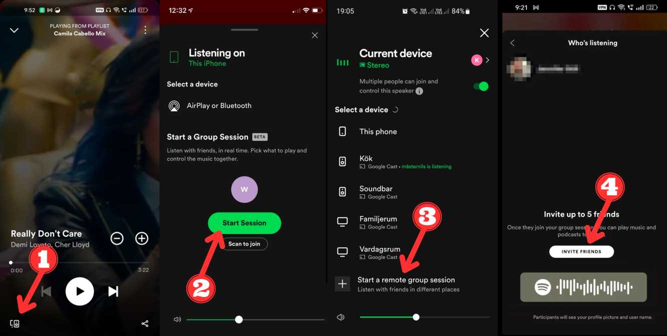 Social Listening on Spotify Premium